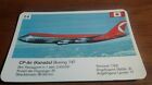 1970's Vintage CP-Air (Kanada) Boeing 747 Airlines Aviation Trading Card