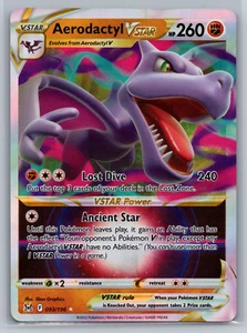 Aerodactyl VSTAR - 093/196 - Pokemon TCG Lost Origin (2022) - NM - HOLO - Picture 1 of 2