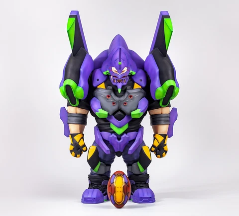 Pre-Order Fools Paradise Eva-01 League of Steel EV03 Evangelion Vinyl Figure Cover