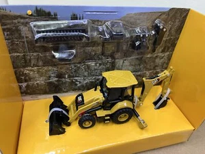 DM 1:64 CAT 420 XE Caterpillar Excavator Loader Alloy Engineering Model 85765 - Picture 1 of 3