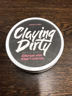 Perfectly Posh Body Scrub And Clenser claying dirty - Image 1 of 3