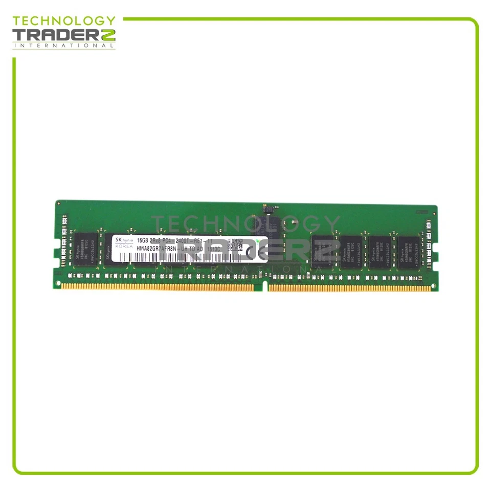 HMA82GR7AFR8N-UH Hynix 16GB PC4-19200 DDR4-2400MHz ECC REG Dual Rank Memory - Image 1 of 1