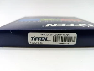 New Tiffen 4x4" Black Diffusion FX 1/4 Filter MFR #44BDFX14 - Picture 1 of 7