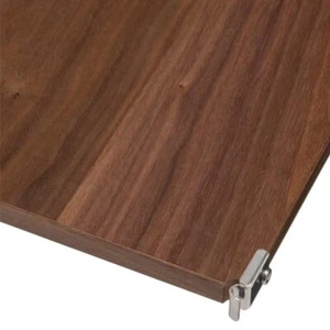 MUJI Stainless Steel Unit Shelf Additional Shelf Walnut Material for 56cm Width - Picture 1 of 1