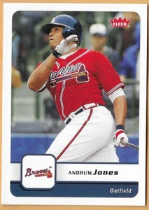 Andruw Jones Atlanta Braves #56 - Fleer Casi Nuevo - Como Nuevo 2006 - Imagen 1 de 2