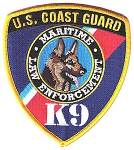 K9 Maritime Law Enforcement police 2014 W5439 USCG Coast Guard patch - Picture 1 of 1