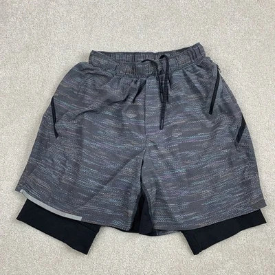 Lululemon Surge Light Short 6" Lined Mens Small Reflective Zip Pocket Run - Image 1 of 4