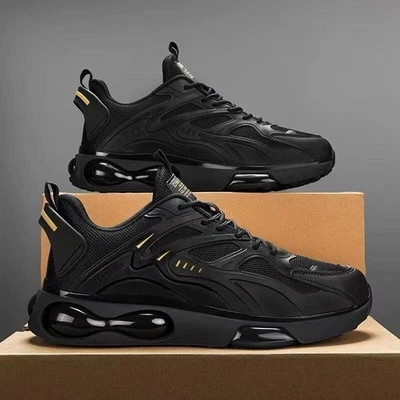 MENS WALKING RUNNING CASUAL SNEAKERS SHOES BOYS JOGGING SPORTS ATHLETIC TRAINERS - Image 1 of 4