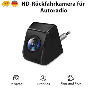 Cámara de marcha atrás 170° cámara de coche HD ayuda para aparcar coche camión visión nocturna impermeable - Imagen 1 de 7