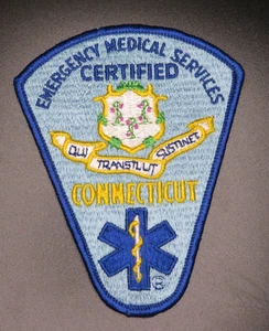 Connecticut EMS Emergency Medical Services Certified Patch - Picture 1 of 2