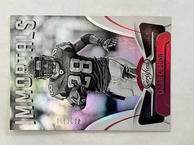 2018 Certified Mirror Silver #111 Warrick Dunn IMM /499 - Image 1 of 4