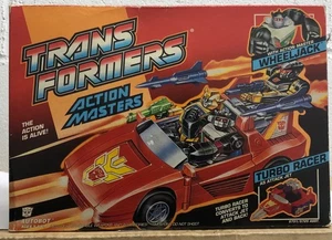 Transformers Action Masters Wheeljack & Turbo Racer Open Box G1 Contents SEALED - Picture 1 of 7