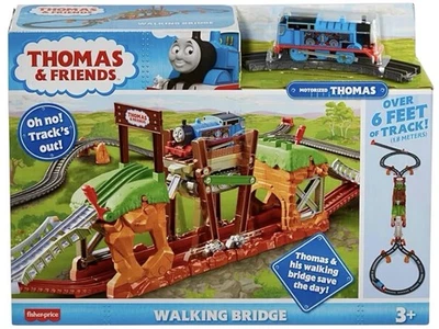 Thomas & Friends TrackMaster Walking Bridge Playset + Motorized Train & Tracks - Image 1 of 4