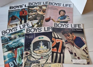 Boys Life Magazine Lot of 6 1970 1971 1972 Great Article Advertisements Vintage - Picture 1 of 7