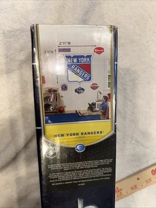 NHL Hockey NY New York Rangers Logo Real Big Fathead 3 ft X 3 Ft Sealed - Picture 1 of 2