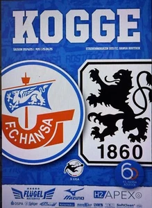 3. Liga FC Hansa Rostock - TSV 1860 Monachium - 25.04.2025 - Stadion Morza Bałtyckiego - Zdjęcie 1 z 1
