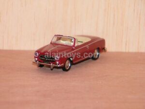 PEUGEOT 403 Cabriolet 1957 Red NOREV 1:87 Ref 474343