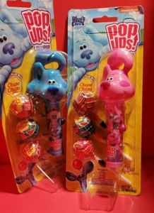Set of 2 POP UPS BLUE CLUES: BLUE and MAGENTA POP UPS  NEW on Cards!! - Picture 1 of 1