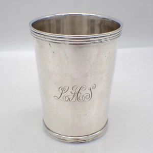 Mint Julep Cup International Sterling Silver Mono LHS - Picture 1 of 3