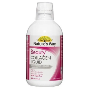 Nature's Way Beauty Hydrolyzed Collagen Liquid Firm Elastic Skin Grapeseed 500ml - Picture 1 of 3