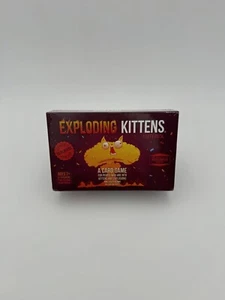Exploding Kittens Party Pack Card Game Complete Kickstarter BRAND NEW SEALED - Picture 1 of 5