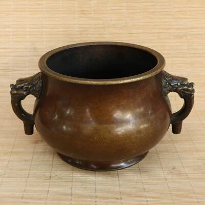 China exquisita plata cobre hecho a mano en maceta 00519 Foto 1 de 4