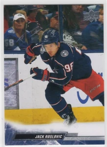 Jack Roslovic 22-23 Upper Deck Series 1 Base Common #54 Columbus Blue Jackets - Picture 1 of 1