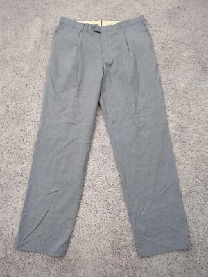 Daniel Cremieux x Loro Piana 正装裤子男式 36R 灰色 98% 羊毛 — 第 1/4 张图片