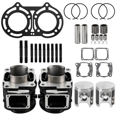 Stock Bore Top End Kit For Yamaha Banshee 350 87-06 Cylinders & Pistons H0 Foto 1 de 4