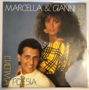 MARCELLA & GIANNI BELLA - L´ULTIMA POESIA - 1984 ITALIAN 7¨ SINGLE, PS, EUROPOP - Picture 1 of 4