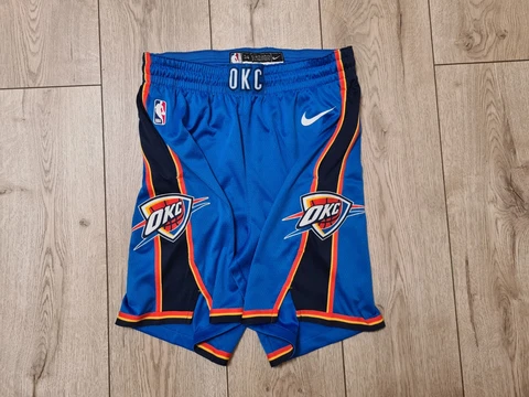 OKLAHOMA CITY THUNDER SHORTS BASKETBALL SHORTS NBA SHORTS AUTHENTIC NIKE sM Cover