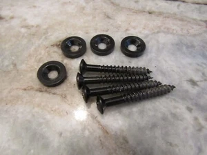 OJALES Y TORNILLOS DE FIJACIÓN PARA MÁSTIL DE GUITARRA DEAN HT en NEGRO - Imagen 1 de 6