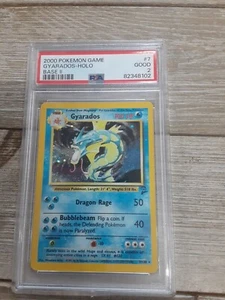 Graded PSA 2 2000 POKEMON GAME GYARADOS HOLO BASE 2 - Picture 1 of 2