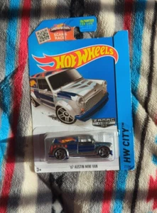 Hot Wheels 2015 '67 Austin Mini Van ZAMAC HW CITY WALMART EXCLUSIVE - Picture 1 of 4