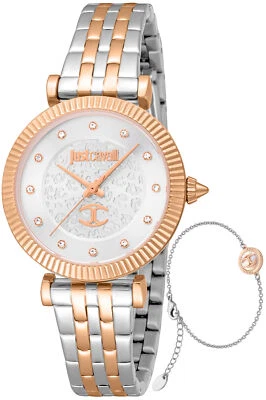 Orologio Just Cavalli JC1L266M0065 da Donna Grigio argento in Acciaio - Immagine 1 di 3