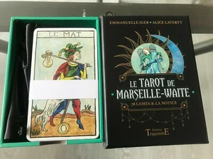 ESOTERIQUE COFFRET TAROT RIDER WAITE de emmanuel igé livre + 78 CARTES blister - Picture 1 of 3