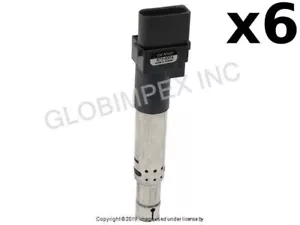 PORSCHE (2004-2018) Ignition Coil - With Spark Plug Connector (6) DENSO - Picture 1 of 1