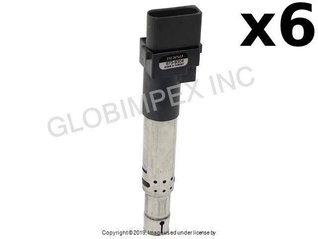 PORSCHE (2004-2018) Ignition Coil - With Spark Plug Connector (6) DENSO - Image 1 of 1