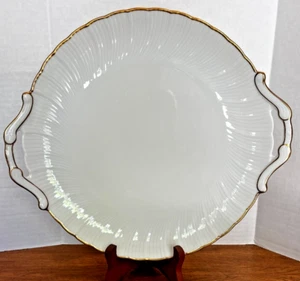 Servierplatte mit Griffen Bernardaud Limoges France Verlaine - Bild 1 von 3