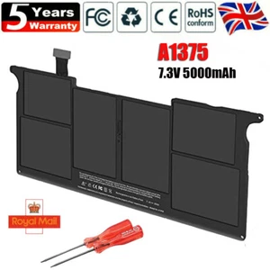 Batería A1375 para Original Apple MacBook Air 11" A1370 Finales 2010 MC505 MC506 7.3V - Imagen 1 de 10