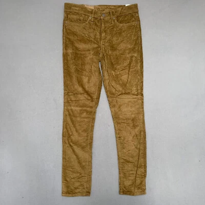 Levi's 311 Shaping Skinny Fit Jeans Mustard Brown Corduroy Women's W30 L30 BNWT - Image 1 of 4