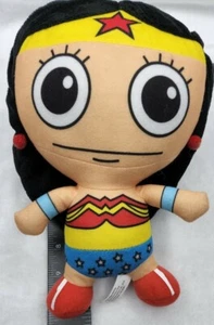 Wonder Woman Big Head Plush Justice League Toy Factory DC Comics EUC 11 inch - Picture 1 of 10