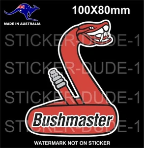 PEGATINA ARMAS DE FUEGO BUSHMASTER WINCHESTER PARA NEVERA CERVEZA MANCAVE FORD HOLDEN ETC - Imagen 1 de 1