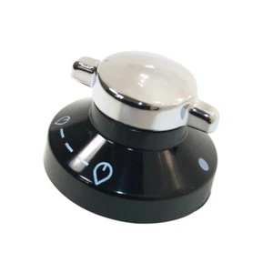 ESTUFAS NEW WORLD Horno Cocina Negro Plata Perilla de Control 082834826 444441153 - Imagen 1 de 3