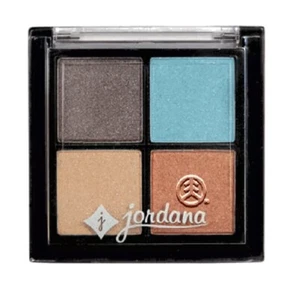Jordana 06 Harmony Eyeshadow Quad Day/evening Turquoise Grey Nude Cocoa - Picture 1 of 2