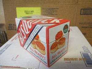 Vintage Bisquick Betty Crocker Recipe Box Tin & Recipe Cards & Index Tabs - Picture 1 of 7