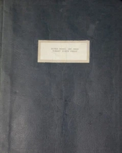 Rotex 18C Turret Punch Press Operations and Parts Manual PLUS - Picture 1 of 9