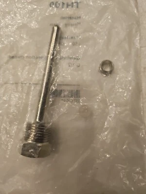 Tauchhülse TH100 Messing / Brassen -50...+180°C G 1/2 Gewinde - Bild 1 von 3