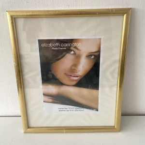 Elizabeth Carrington Photo Frame Gold 12x8 inch - Picture 1 of 3