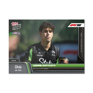 Topps Now Formula 1 2025 - Card 048 - Gabriel Bortoleto - Stake - Bild 1 von 2